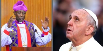 Church of Uganda pays tribute to Pope Francis, citing his dedication to humanity and faith, and referencing scripture to honor his spiritual journey.