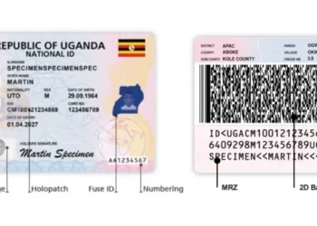 National Identity card NIRA